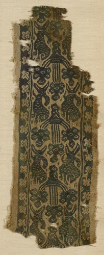 Fragment by Coptic Egypt, textile, 401-600