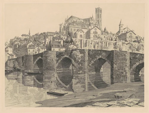 Limoges by John Taylor Arms, print, 1932