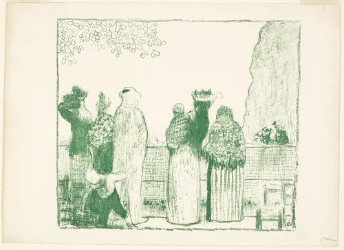 The Tuileries by Edouard Jean Vuillard, print, 1895