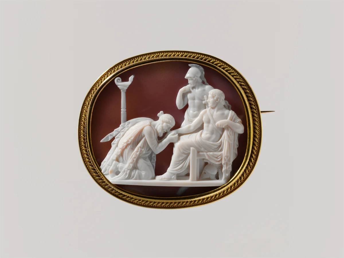 Priam Supplicating Achilles for the Body of Hector by Giuseppe Girometti, other, 1810-1830