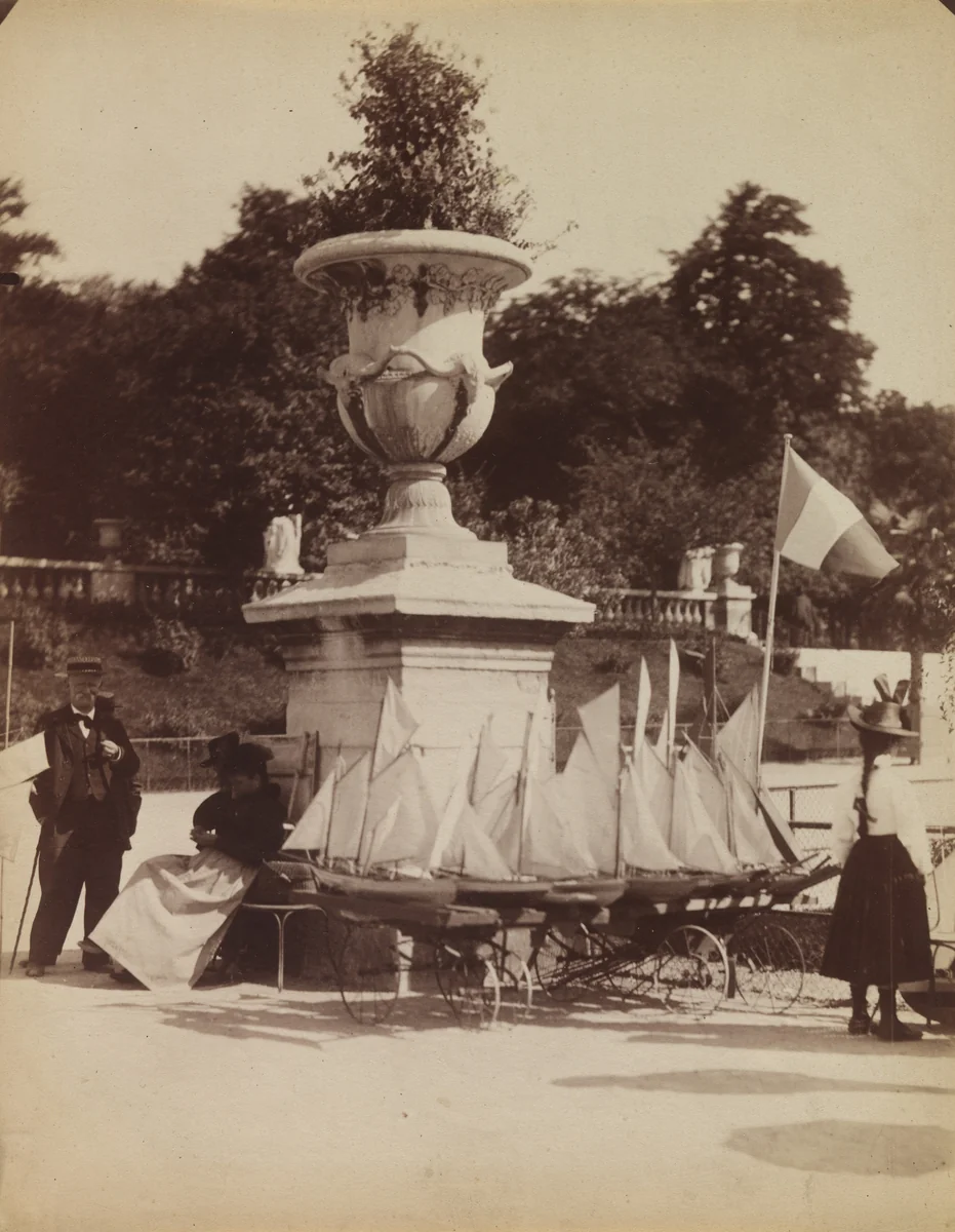 Luxembourg by Eugène Atget, photograph, 1899