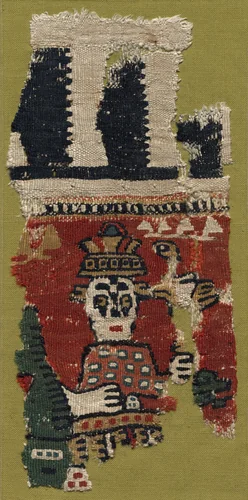 Fragment of an Ornament by Unknown, textile, 700-899