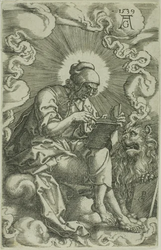 St. Mark, from The Four Evangelists by Heinrich Aldegrever, print, 1539