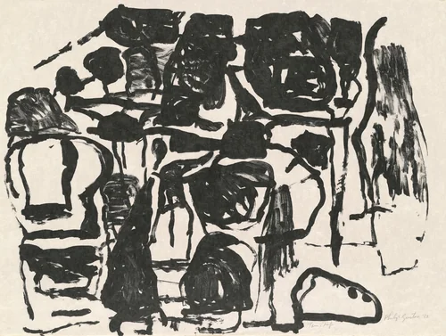 Untitled by Philip Guston, print, 1963