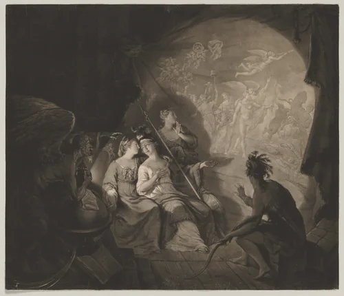 The Oracle by John Dixon, print, 1774