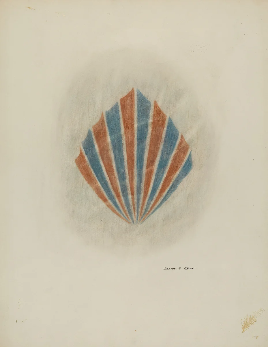 Wall Painting by George E. Rhone, index of american design, 1939