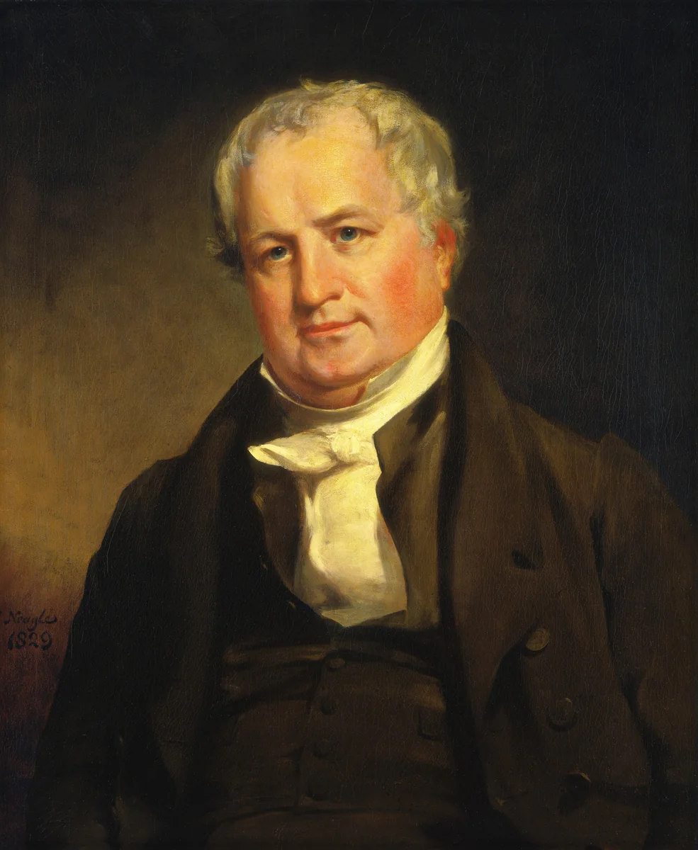 The Reverend John Albert Ryan by John Neagle, painting, 1825-1829