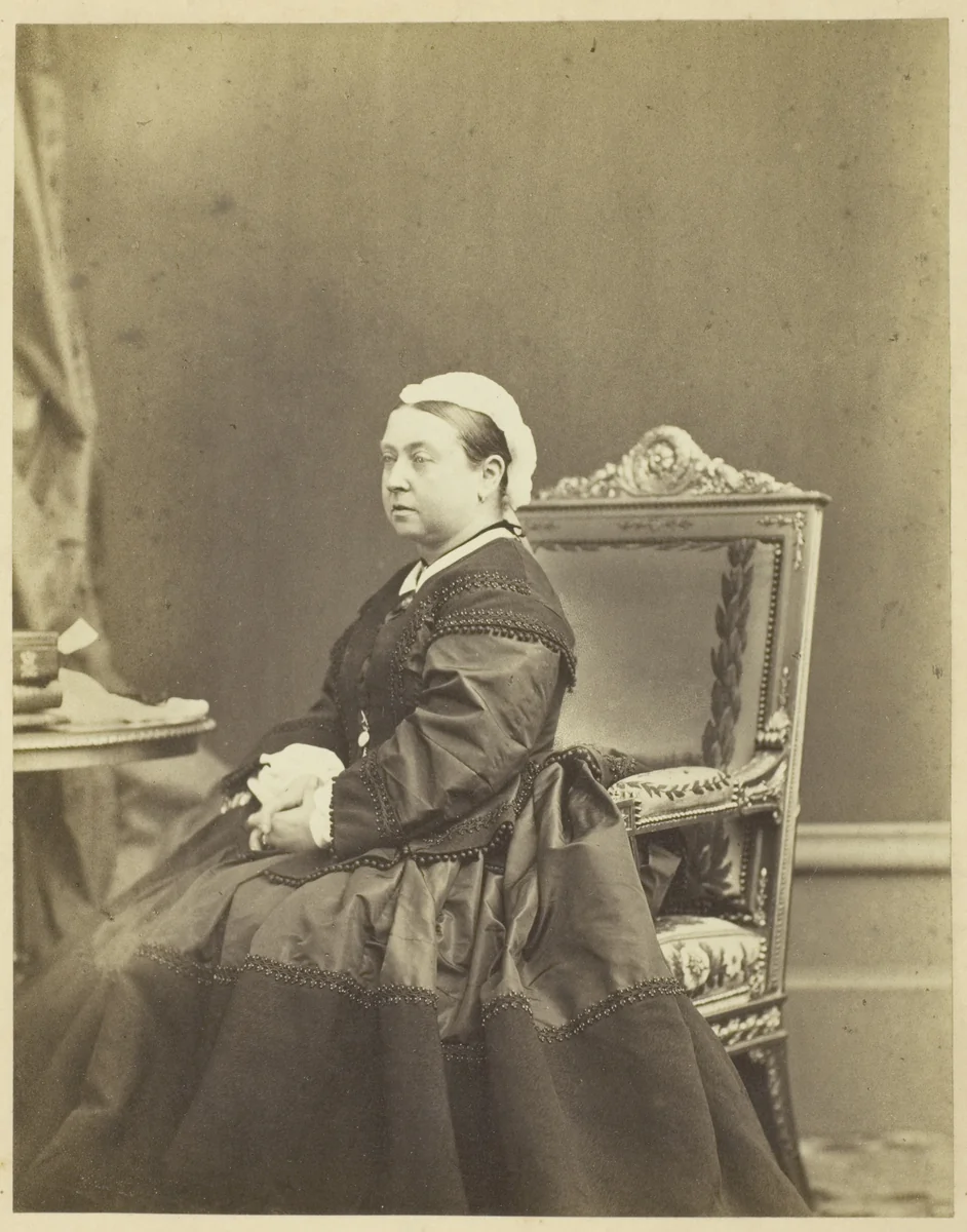 Her Majesty, Queen Victoria by André Adolphe-Eugène Disdéri, photograph, 1866