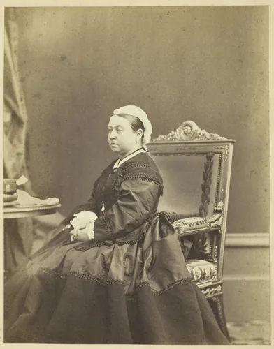 Her Majesty, Queen Victoria by André Adolphe-Eugène Disdéri, photograph, 1866