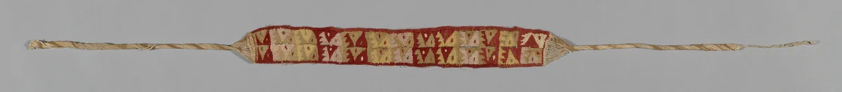 Headband or Belt Fragment by Provincial Inca, textile, 1476-1532