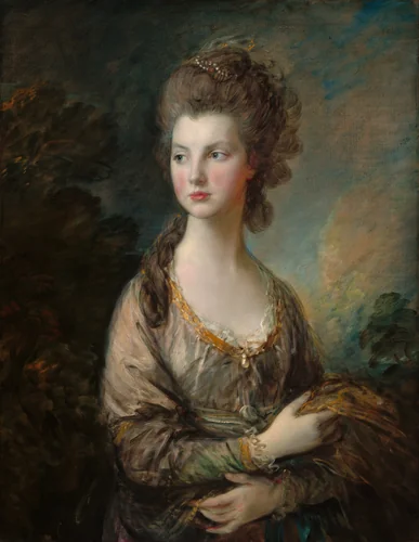 The Hon. Mrs. Thomas Graham by Thomas Gainsborough, painting, 1775-1777