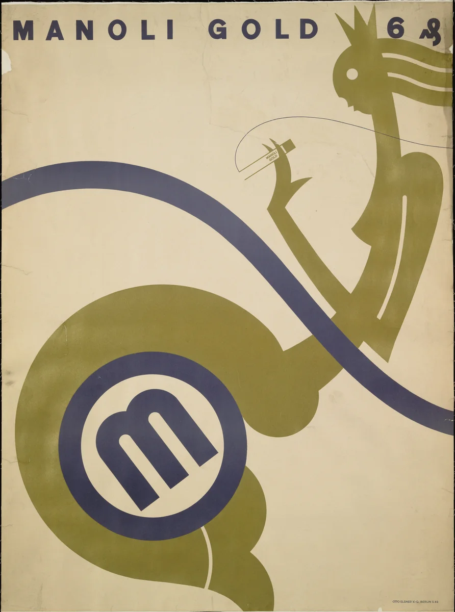 Manoli Gold by Wilhelm Deffke, design, 1929