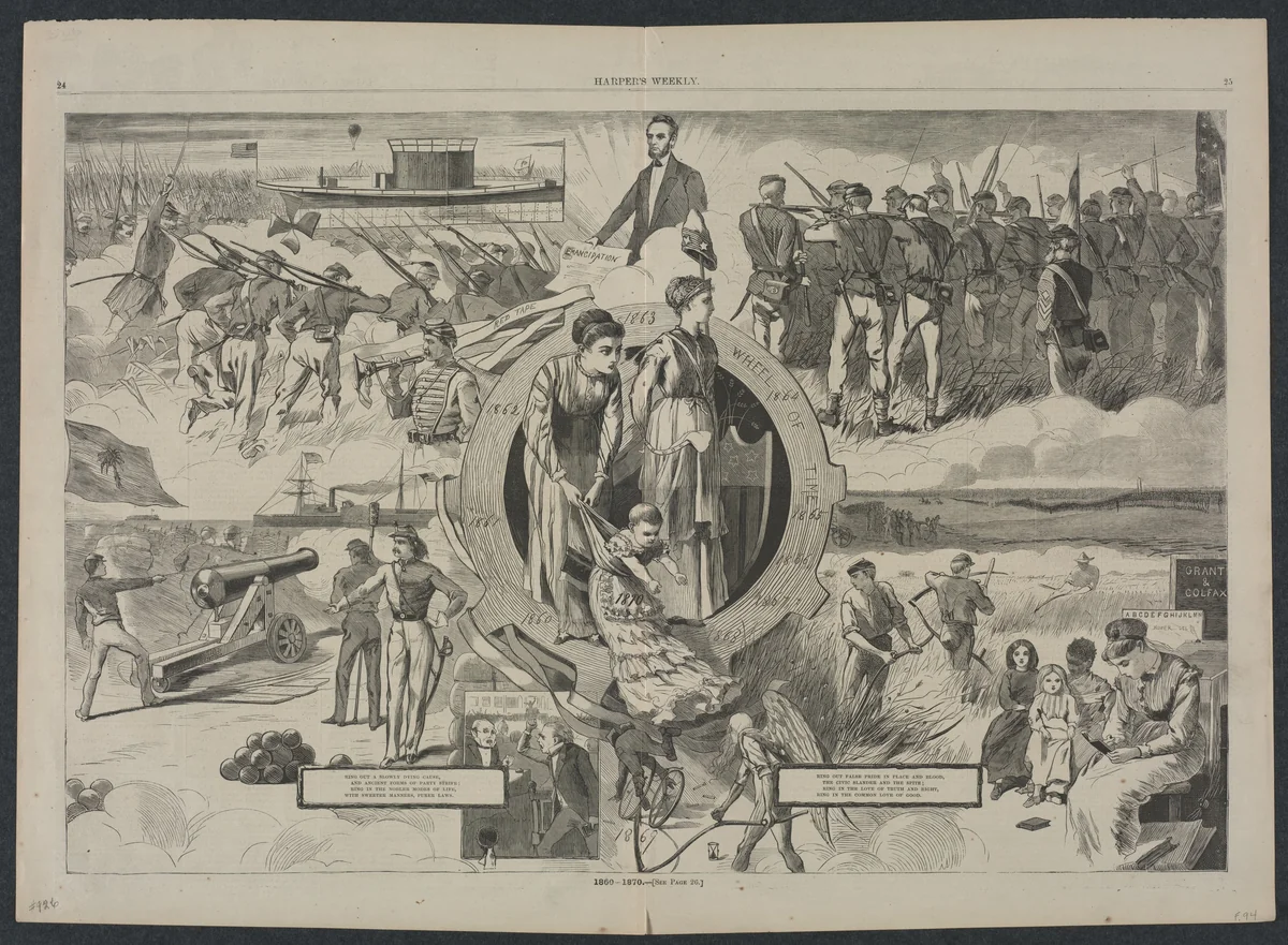 1860 - 1870 by Winslow Homer, print, 1870