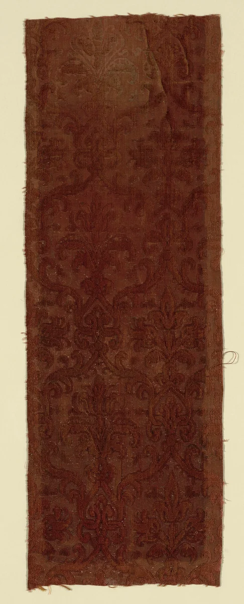 Fragment by Italy, textile, 1590-1610