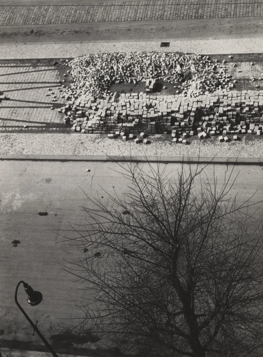 The Street by László Moholy-Nagy, photograph, 1929