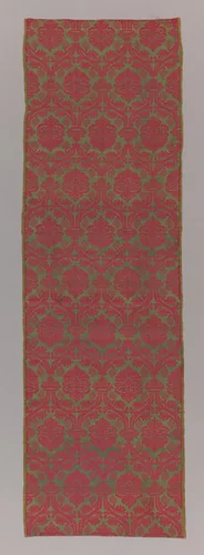 Length of Woven Silk by Italy, textile, 1575-1625