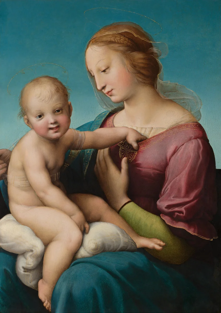 The Niccolini-Cowper Madonna by Raphael, painting, 1508