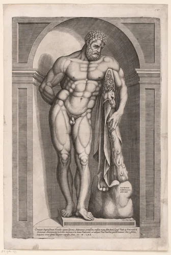 Hercules Farnese by Unknown, print, 1562