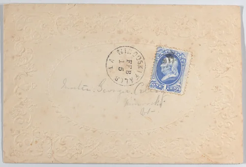 Valentine by anonymous, other, 1870-1871