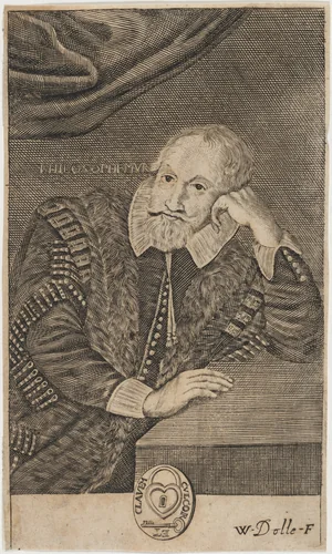 Sir Henry Wotton by William Dolle, print, 1600-1720