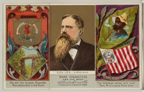 Governor Lee, Virginia, from "Governors, Arms, Etc." series (N133-2), issued by Duke Sons & Co. by W. Duke, Sons & Co., print, 1885-1892