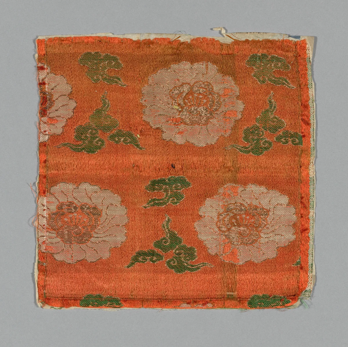 Fragment by China or Japan, textile, 1700-1800