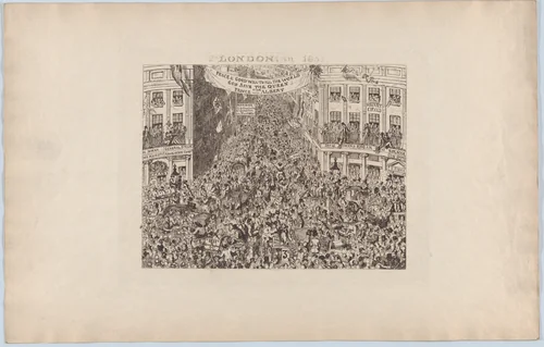 London, in 1851 by George Cruikshank, print, 1851