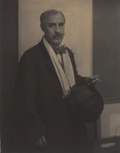 Alfred Maurer by Alfred Stieglitz, photograph, 1915