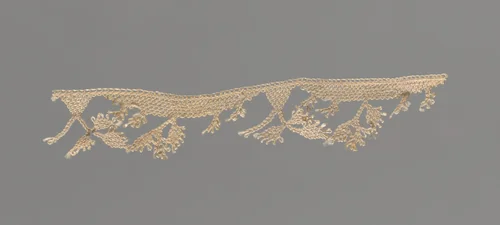 Edging by Eastern Mediterranean, probably Cyprus, textile, 1875-1900