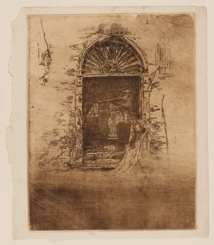 The Dyer by James McNeill Whistler, print, 1879-1880