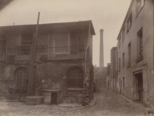 Passage Moret, ruelle des Gobelins by Eugène Atget, photograph, 1926