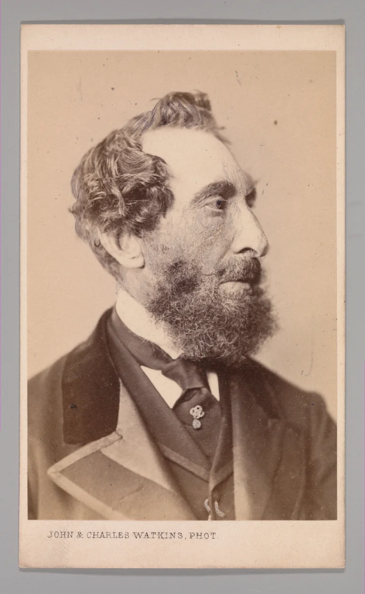 [Unknown Subject] by John and Charles Watkins, photograph, 1860-1869