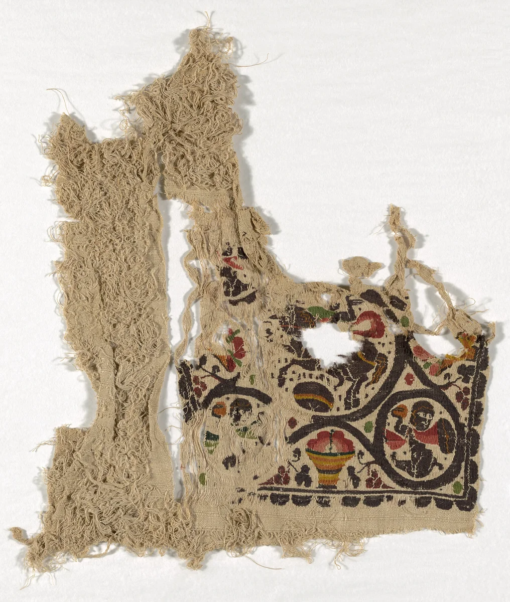Fragment by Egypt, textile, 30-395