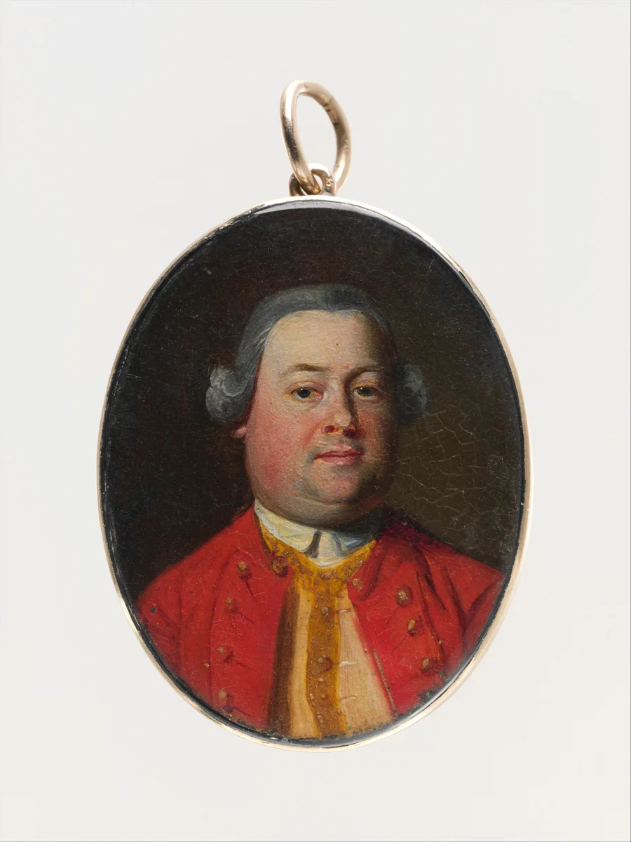 Moses Gill by John Singleton Copley, artwork, 1756-1762