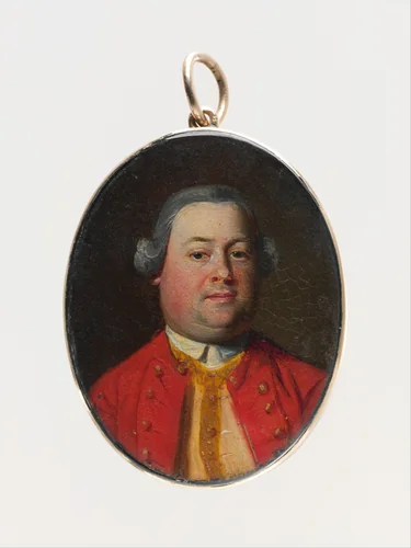 Moses Gill by John Singleton Copley, artwork, 1756-1762