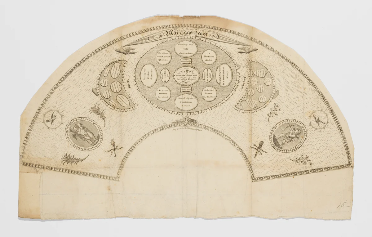 A Marriage Feast by anonymous, print, 1810-1811