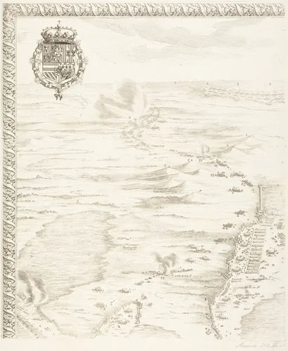 The Siege of Breda [plate 1 of 6] by Jacques Callot, print, 1627-1628