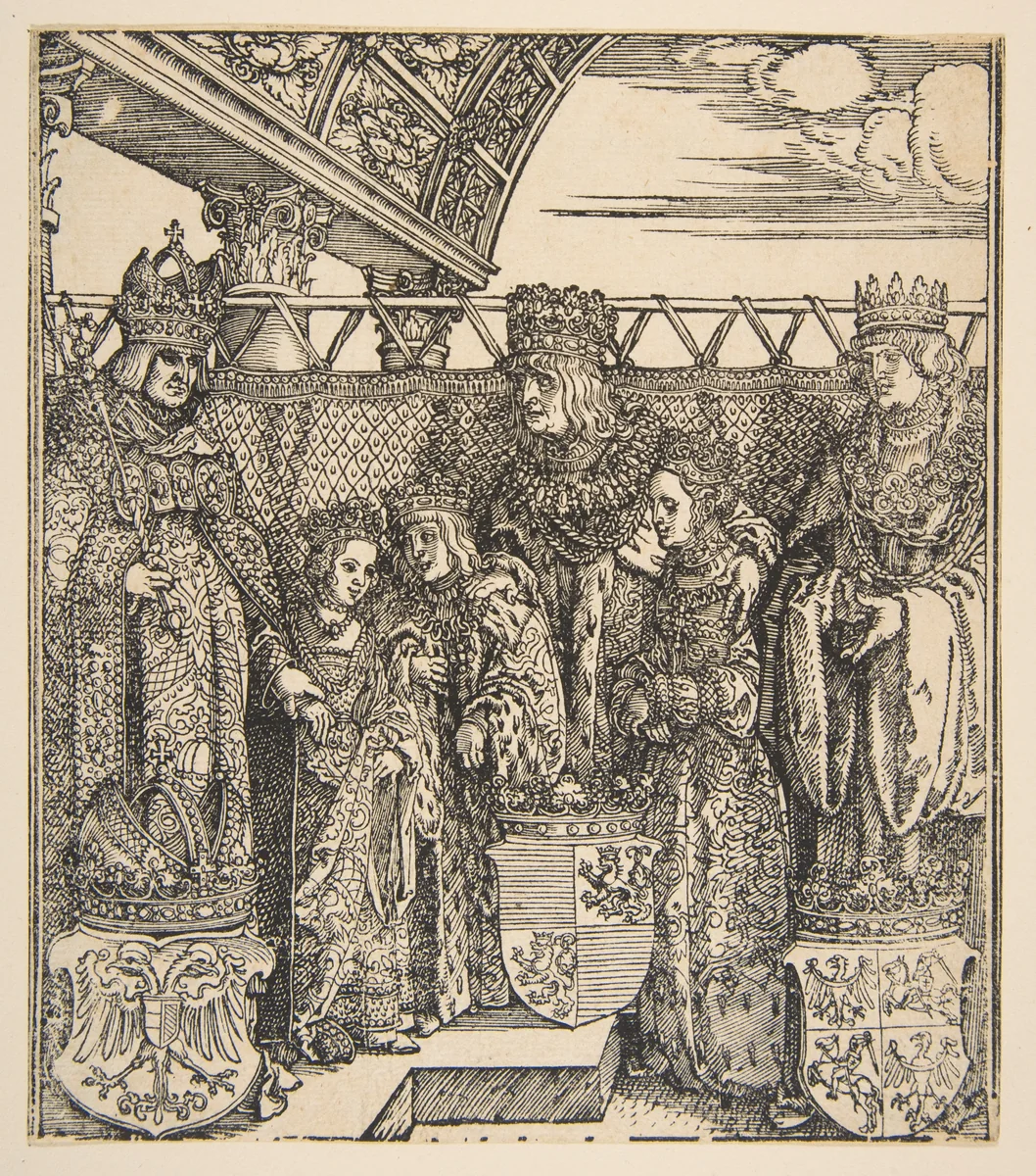 The Congress of Princes at Vienna by Albrecht Dürer, print, 1485-1528