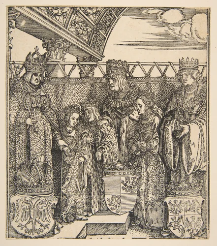 The Congress of Princes at Vienna by Albrecht Dürer, print, 1485-1528