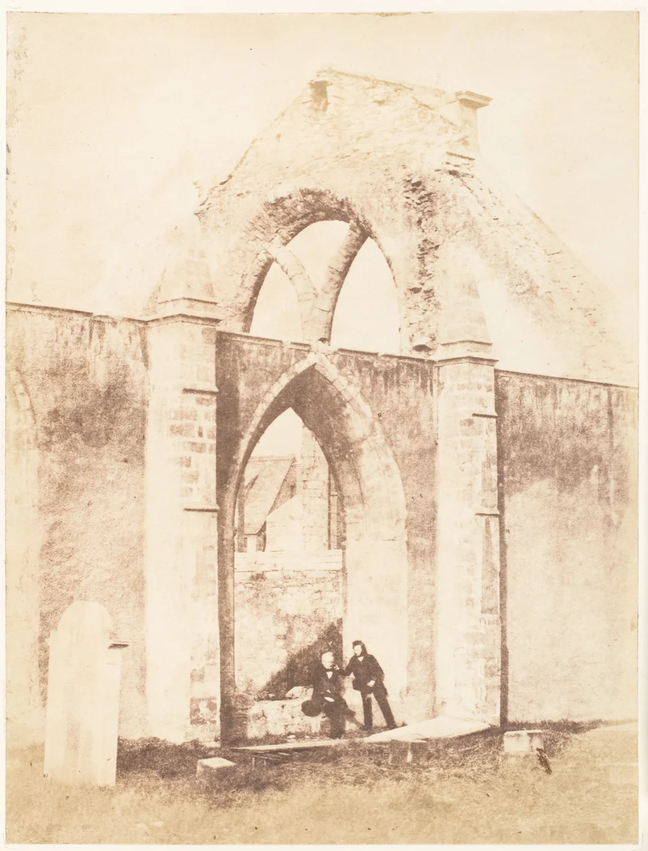 Edinburgh. Greyfriars' Churchyard by Hill and Adamson, photograph, 1843-1847