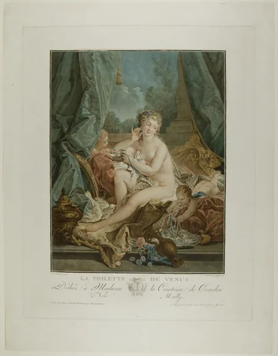 La Toilette de Venus by Jean François Janinet, print, 1783