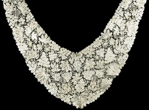 Cape Collar by Belgium, textile, 1875-1900