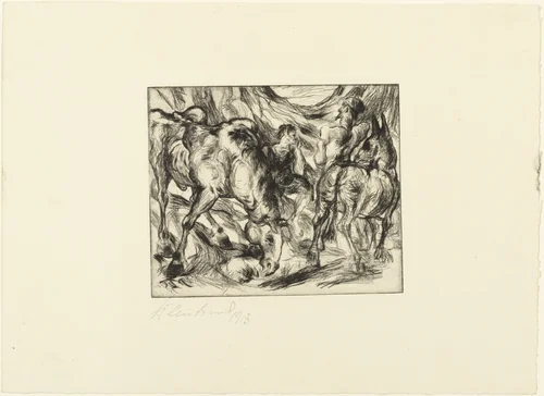 Don Quixote III by Paul Kleinschmidt, print, 1913