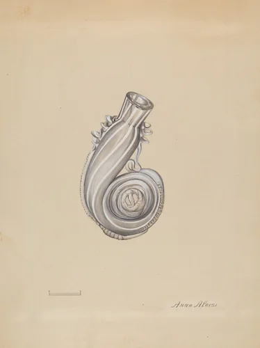 Scent Bottle by Anna Aloisi, index of american design, 1937