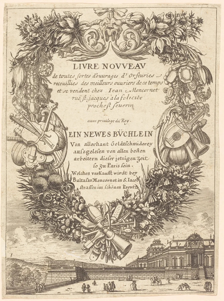 Title Page by François Le Febvre, print, 1665