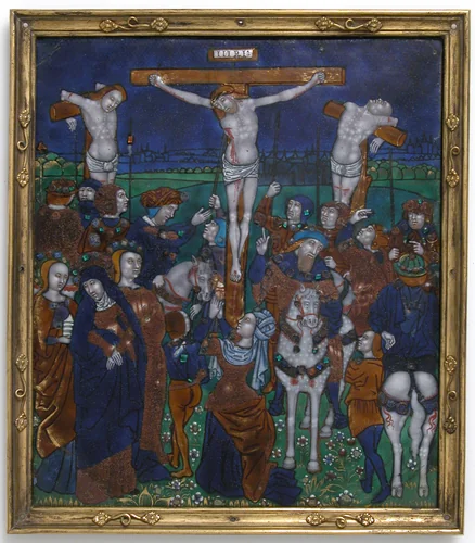 Plaque with the Crucifixion by Nardon Pénicaud, other, 1475-1525