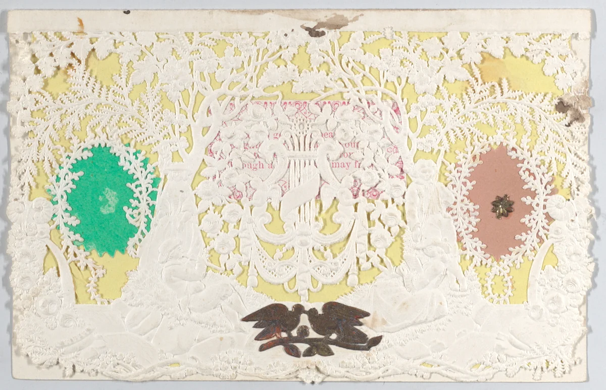 Valentine by anonymous, other, 1850-1870