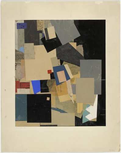 Untitled (Mz ELIKAN ELIKAN ELIKAN) by Kurt Schwitters, drawing, 1925