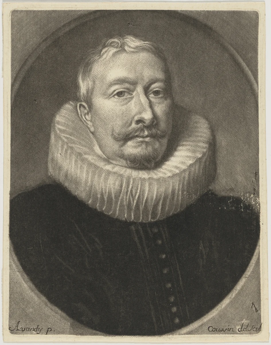 Unknown Man by Louis Coquin
Sir Anthony van Dyck, print, 1627-1686