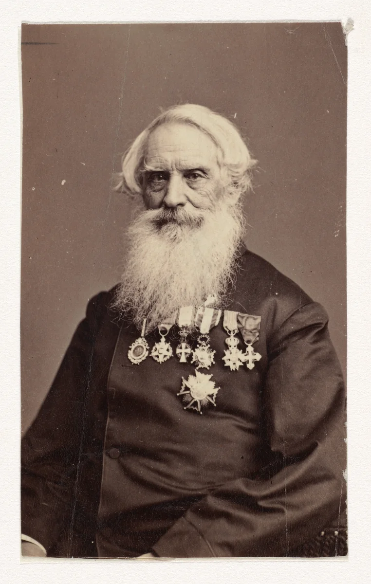 Samuel F. B. Morse by Mathew Brady, photograph, 1868-1872